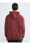 Xside Brown Kangaroo Pocket Men's Thick Hoodie W60852Z8 - 4