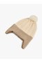 Pompom Detailed Knitwear Beret - 2