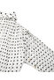 Polka Dot Pattern Chiffon Blouse - 4