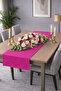 Velvet Textured Light Plum Color Island Series Runner 40 X 140 cm - 3