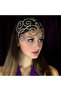 Silver Plated Gorgeous Belly Dance Headpiece Headband Bridal Hair Accessories Hollow Colourful Rhine - 6