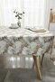 Pvc Non-Slip Fiber-Based Erasable Oilcloth Tablecloth_88A - 3