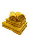 Luxury 4 Hand 50 x 100 cm & 2 Bath 70 x 140 Cm Cotton Diamond Dobby Towel Set of 6Pc - 3