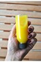 6 Pieces of 100 ml Plastic Ginger Shot Bottles with Black Leak-Proof Caps Detox Fruit Detox Shot Bottle - 3