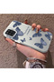 Samsung Galaxy A12/M12 Compatible Hard Acrylic Back Silicone Edge Lens Protection Butterfly Case - 3