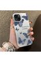 iPhone 13/14 Compatible Hard Acrylic Back Silicone Edge Lens Protection Butterfly Case - 2