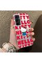 Samsung Galaxy A55 Compatible Silicone Edge Hard Back Anti-Fall Case Kitty Pattern - 4