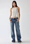 Top texturat cu guler halter - 4
