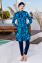 Clere Stretch Fabric long sleeve hijab swimsuit 3105 - 4