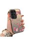 Samsung Galaxy S23 Ultra Compatible Hard Acrylic Back Silicone Edge Lens Protection Butterfly Case
