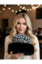 Plush Fur Leopard Pattern Beanie 2026 Domestic Production - 7