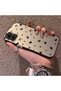 Samsung Galaxy A05 Compatible Hard Acrylic Back Silicone Edge Lens Protection Butterfly Case - 3