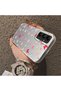Samsung Galaxy A05S Compatible Hard Acrylic Back Silicone Edge Lens Protection Butterfly Case - 4
