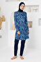 Senna Stretch Fabric long sleeve hijab swimsuit 3103