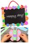 Shaped Eva Adhesive Set-2 1 Pack of 100 Self-Adhesive Eva Stickers Preschool Daycare Kindergarten - 5