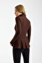 Winmoda Mock Neck Full Zip Flywheel Detailed Sports Jacket – Flexible Textured Everyday Use - 8