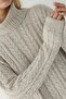 Sheet Knitted Sweater Dress - 3