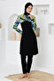 Tetra Stretch Fabric long sleeve hijab swimsuit 3114 - 4