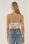 Corset Inspired Patterned Bodysuit - 5