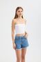 Basic Sleeveless Crop Top - 2