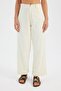 High Waist Crop Trousers - Straight Fit - 4