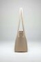 Women's Faux Leather Shoulder Bag Vy016Beige Length 27cm Width 41 cm Depth 10 cm - 2