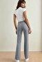 High Waist Straight Fit Trousers - Stylish Design - 4