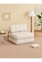 Multifunctional Foldable Sofa Bed with Ergonomic Support & Skin-Friendly Corduroy Fabric