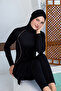 Hila Stretch Fabric long sleeve hijab swimsuit 3130