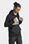 Men's Essentials French Terry Big Logo Black Sweatshirt Ic9363 - 3