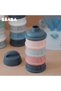 Stackable Milk Dispenser, 100% Hermetic, 4 compartments, Made in France, Large Capacity, Multicolor - 7