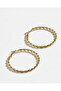 Women Gold Embellished Earrings Set (3 Pairs) - 2
