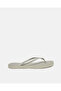 Women Grey Embossed Flip flop