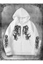 Printed Zippered Oversized Unisex Hoodie – 100% Cotton 3 Thread