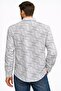 Men’s Printed Satin Shirt – Slim Fit Long Sleeve Polyester Casual & Formal Wear - 2