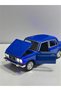 Lada Vaz 2107 Model Car 1:24 Scale (18cm) Pull and Release with Sound and Light, Navy Blue - 5