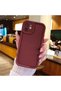 Tecno Spark 20 Pro 4g Compatible Silicone Material Shockproof Burgundy Color Case - 4