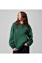 Women's Green Sports Sweatshirt - 7