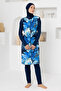 Estelle Jileli Long Sleeve Hijab Swimsuit 3312-P - 2