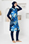 Estelle Jileli Long Sleeve Hijab Swimsuit 3312-P - 4