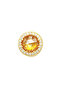 Yellow Big Stone Charm