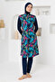 Wılla Jileli Long Sleeve Hijab Swimsuit 02-P