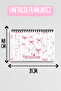 Pink Bouquet Ribbon Design Notebook Planner and Notepad Set of Three - 5