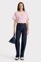 Women's Oversized T-Shirt Chmp Studios Printed Pink – Crew Neck, 100% Cotton Compact Single Jersey 24/1 - 5