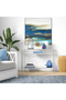 𝐎𝐧𝐞𝐃𝐜𝐨𝐫 Luxury 3-Tier Glass Console Table – Pre-Assembled Entryway & Living Room Accent Table - 3