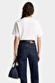 Women's Oversized T-Shirt Chmp Studios Printed White – Crew Neck, 100% Cotton Compact Single Jersey 24/1 - 3