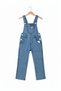 Savaroski Stone-Set Girls' Denim Jumpsuit/Salopet [3-7 Years Old] - 4