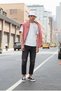 Boyfriend carrot fit ripped detail smoke grey washed denim men's jeans trousers Mz325 - 7