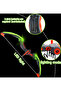 Kids LED Archery Bow & Arrow Set with Target Board, Quiver & Suction Cup Arrows – Safe Shooting Toy - 3
