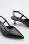 Women's High Heel Shoes Black Skin (5.5 cm) - 6